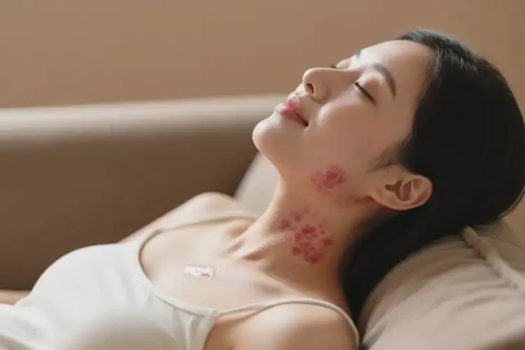 孕婦脖子上經(jīng)常長(zhǎng)濕疹不管它會(huì)自己自愈嗎(圖1)