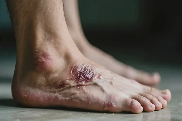 男人腳上經(jīng)常起濕疹能不能徹底自愈(圖3)