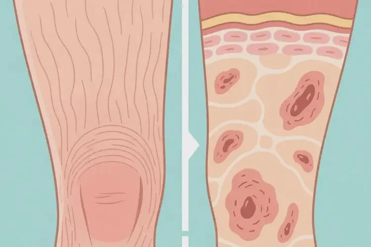 女人大腿上經(jīng)常長濕疹不管它會自己痊愈嗎(圖3)