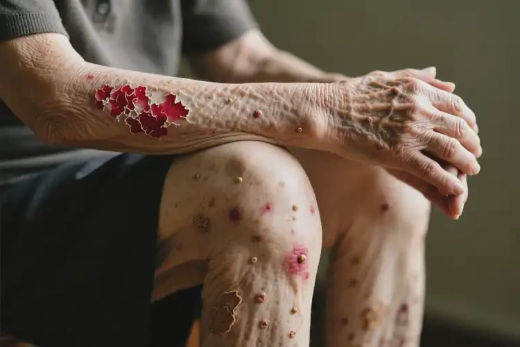 老年人四肢經(jīng)常起濕疹可以徹底自愈嗎(圖3)