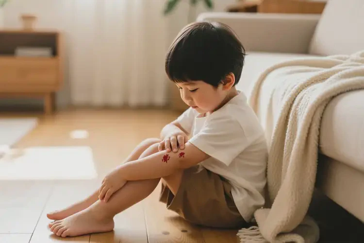 孩子手臂偶爾長濕疹不管它會自己好嗎(圖3)