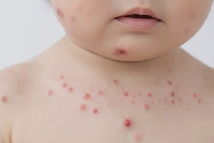 幼兒脖子上偶爾起濕疹不管它會(huì)自己痊愈嗎(圖3)