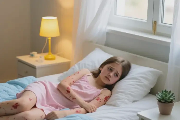 女生全身出湿疹不管它会自己自愈吗(图2)