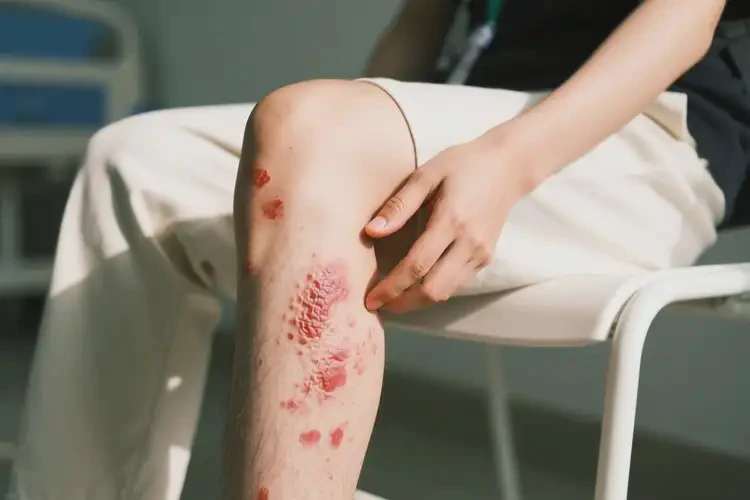 大學(xué)生大腿上出濕疹不管它會(huì)自己好嗎(圖4)