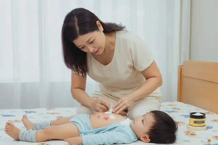 兒童肚子出濕疹不管它會自己好嗎(圖3)