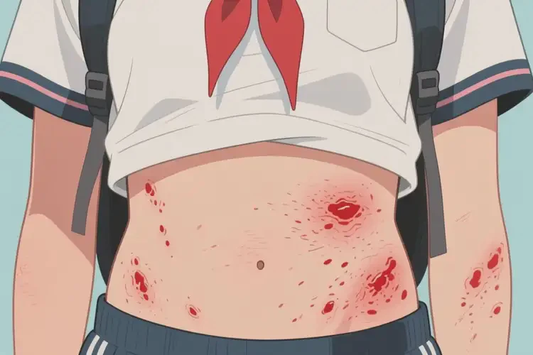 中學(xué)生肚子容易起濕疹能靠自己自愈嗎(圖2)