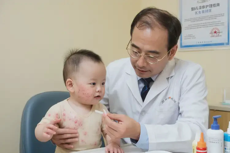 寶寶臉上偶爾長(zhǎng)濕疹能靠自己自愈嗎(圖1)