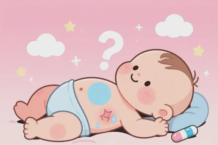 寶寶肚子容易長(zhǎng)濕疹不管它會(huì)自己痊愈嗎(圖3)