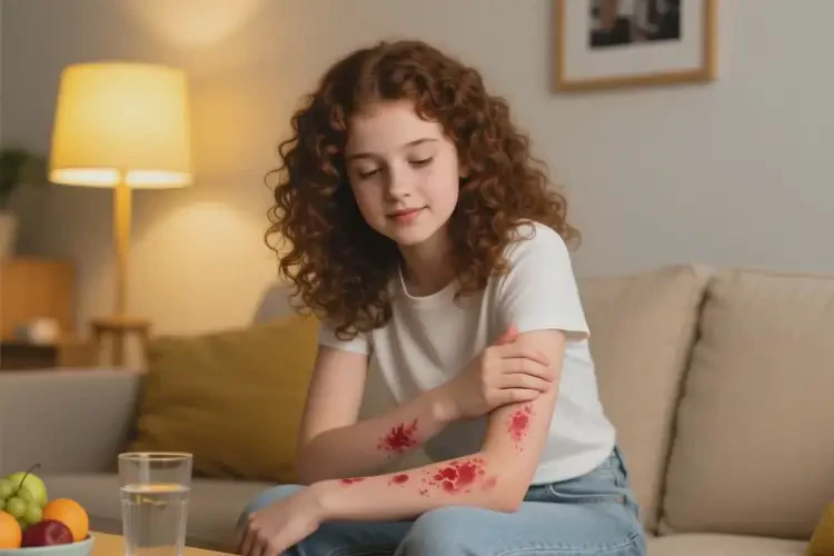 青少年手上出現(xiàn)濕疹能夠徹底治愈嗎(圖1)