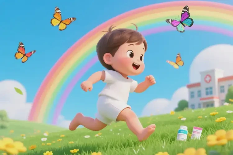 幼兒大腿上出現(xiàn)濕疹能徹底自愈嗎(圖1)