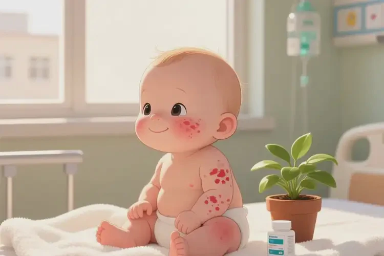 嬰幼兒臉上容易起濕疹能靠自己自愈嗎(圖4)