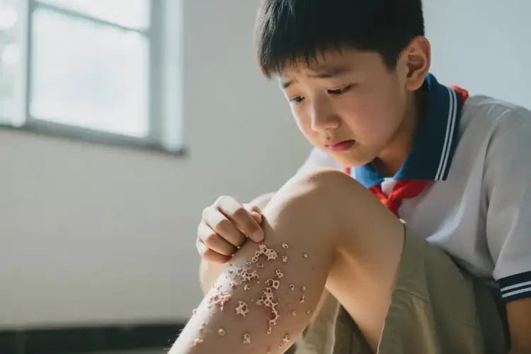 中學(xué)生大腿上出濕疹能不能徹底自愈(圖3)