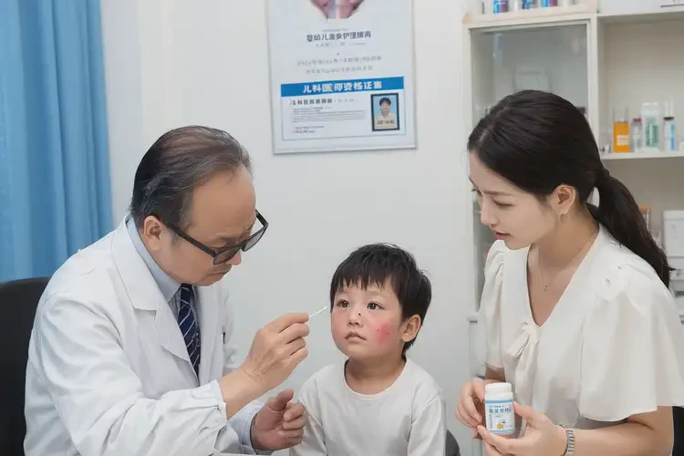 幼兒臉上有濕疹能夠徹底治愈嗎(圖3)