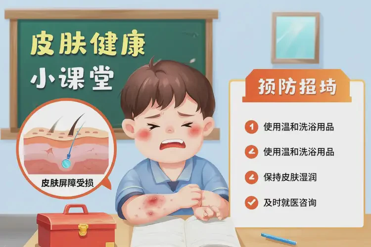 小學(xué)生小腿上起濕疹可不可以徹底自愈(圖4)