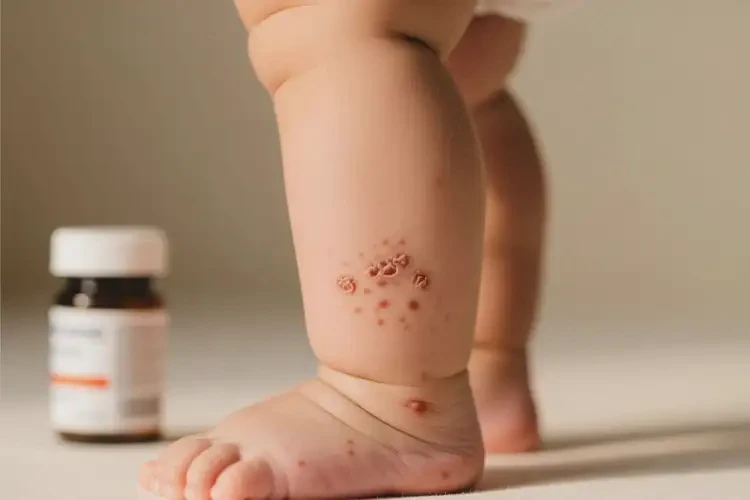 嬰幼兒小腿偶爾長濕疹不管它會自己痊愈嗎(圖2)