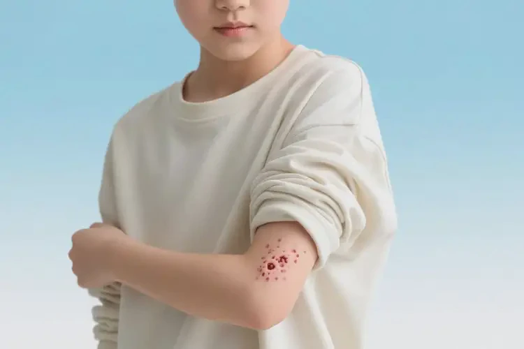 青少年手臂容易起濕疹能不能徹底自愈(圖1)