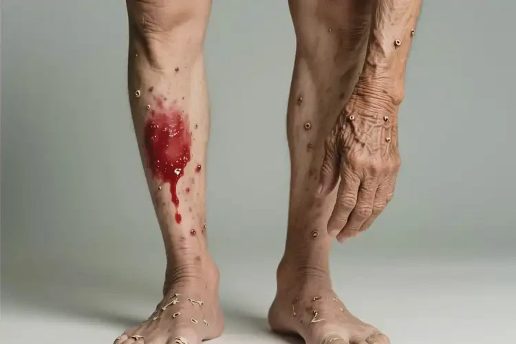 老年人四肢經(jīng)常起濕疹可以徹底自愈嗎(圖1)