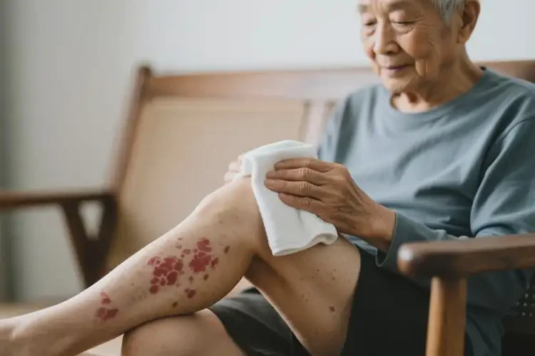 高齡老人大腿上經(jīng)常長濕疹能夠徹底治愈嗎(圖3)