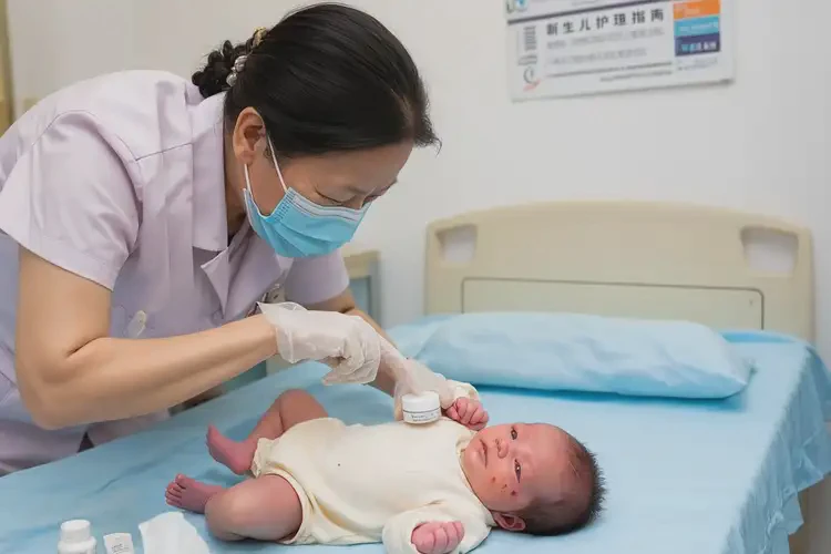 新生兒臉上起濕疹可以徹底自愈嗎(圖3)