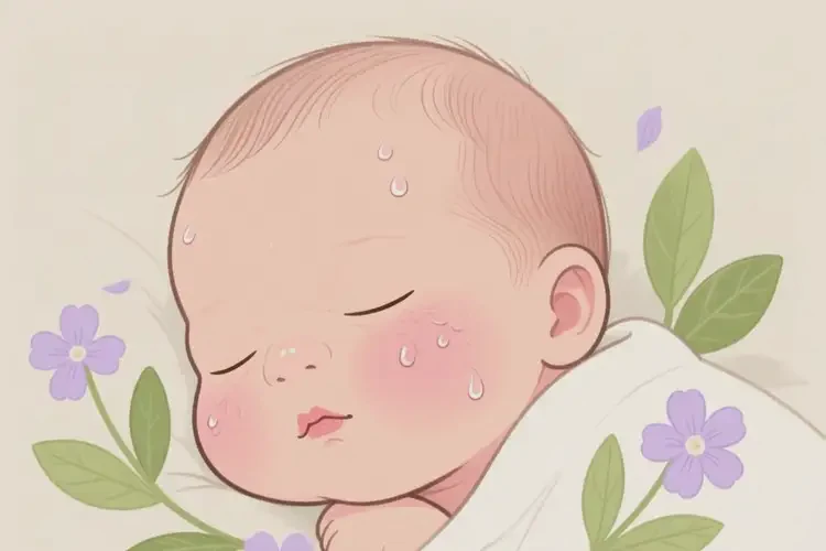 新生兒臉上長濕疹可不可以徹底自愈(圖3)
