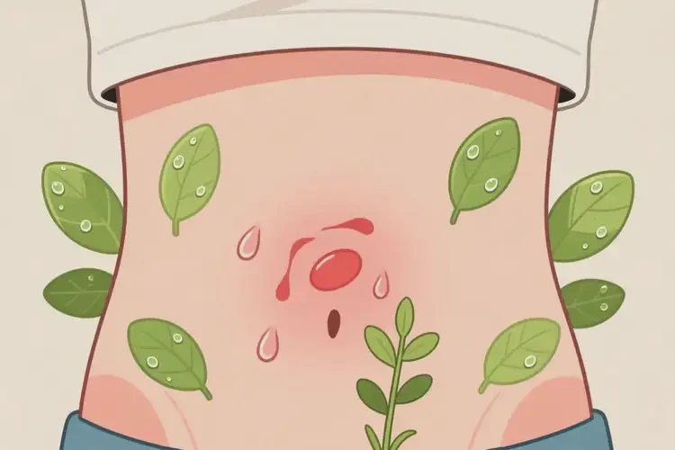 青少年肚子上出現(xiàn)濕疹可不可以徹底自愈(圖2)