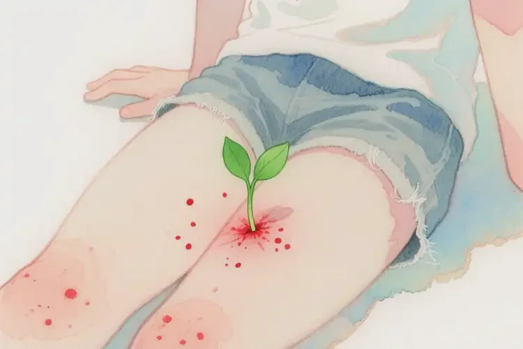 青少年肛周長濕疹不管它會自己好嗎(圖1)