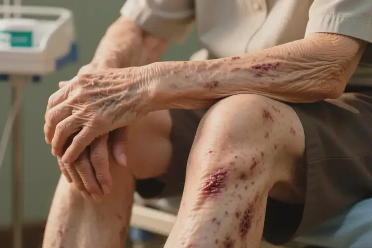 老年人四肢起濕疹不管它會(huì)自己好嗎(圖3)