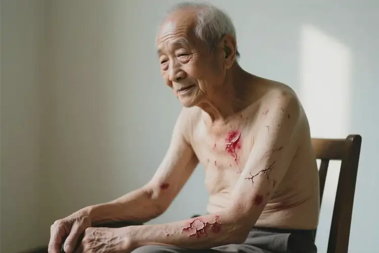 高齡老人全身長濕疹可不可以徹底自愈(圖2)