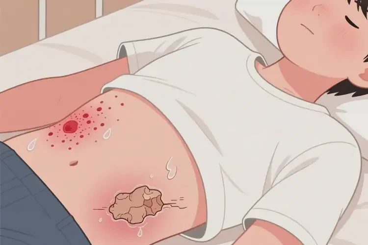 青少年肚子上偶爾起濕疹能徹底自愈嗎(圖2)