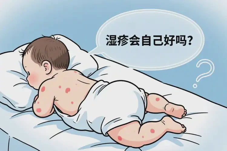 幼兒身上起濕疹不管它會(huì)自己痊愈嗎(圖3)