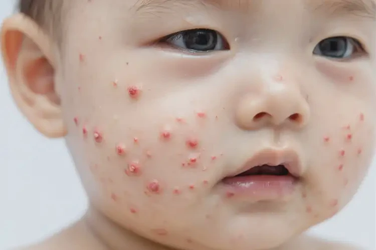 嬰幼兒臉上出現(xiàn)濕疹不管它會自己好嗎(圖4)