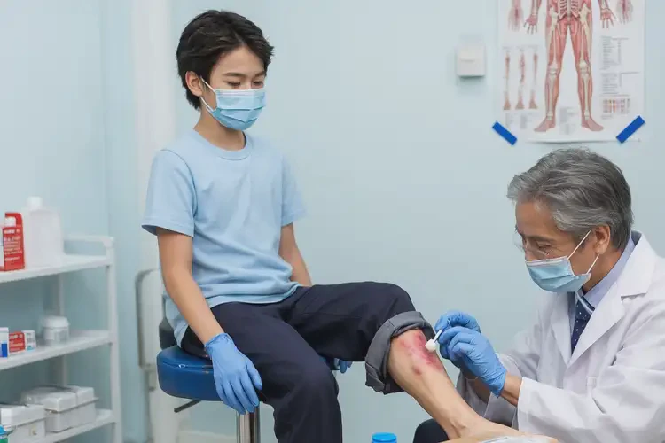 青少年大腿長濕疹能夠徹底治愈嗎(圖3)