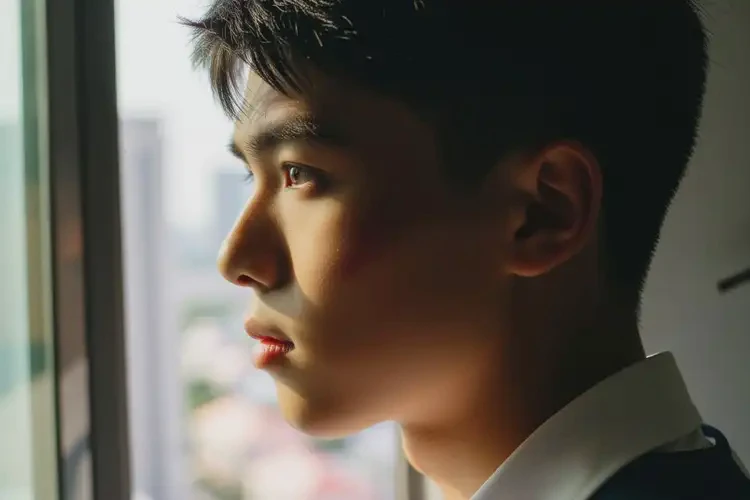 中學生臉上起濕疹能夠徹底治愈嗎(圖1)