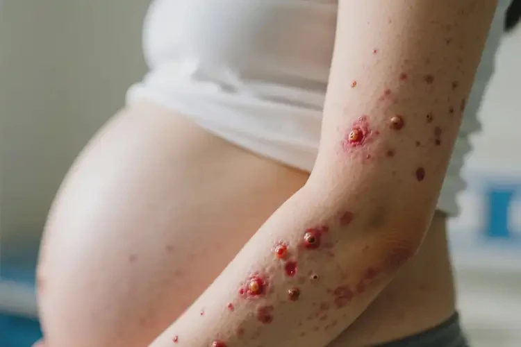 產(chǎn)婦手臂上起濕疹能靠自己自愈嗎(圖4)