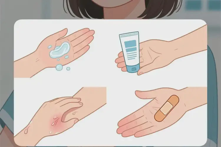 女生手臂上容易長(zhǎng)濕疹可以徹底自愈嗎(圖1)