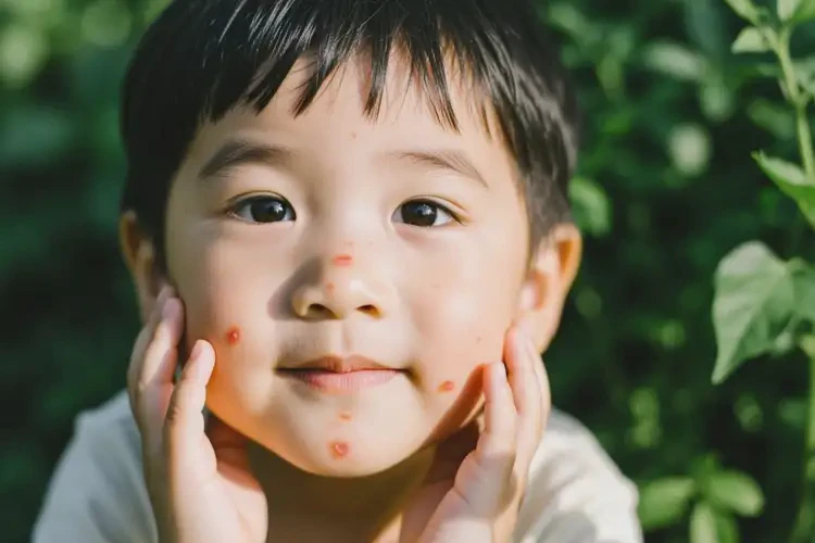 孩子臉上經(jīng)常長濕疹不管它會自己自愈嗎(圖2)