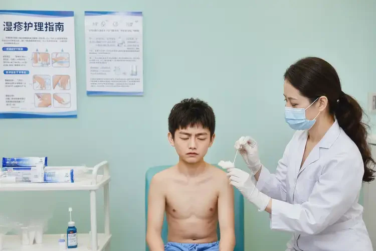 兒童肛周起濕疹不管它會(huì)自己自愈嗎(圖2)