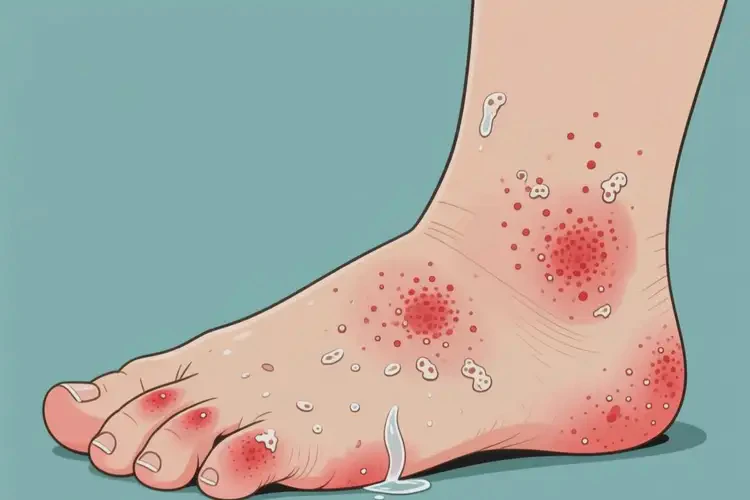 少兒腳上經(jīng)常長濕疹能徹底自愈嗎(圖3)