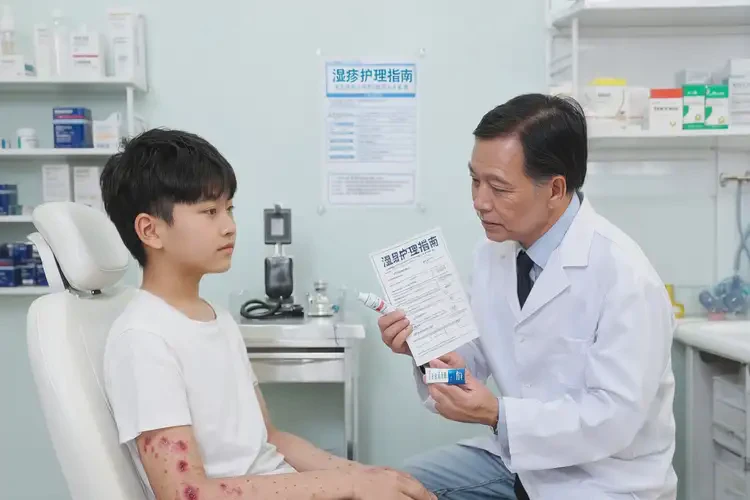 青少年手上經(jīng)常起濕疹能靠自己自愈嗎(圖2)