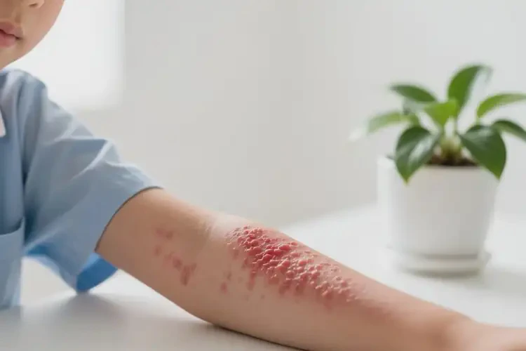 小學(xué)生手臂容易起濕疹能靠自己自愈嗎(圖4)