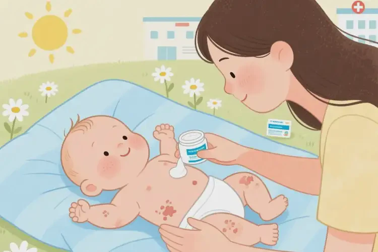 嬰幼兒肚子上經(jīng)常長濕疹可不可以徹底自愈(圖4)