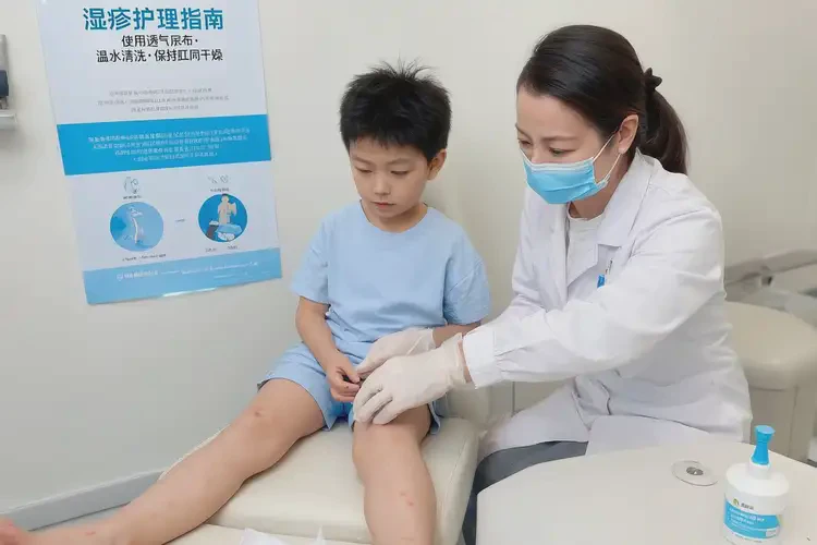 兒童肛周起濕疹不管它會(huì)自己自愈嗎(圖3)