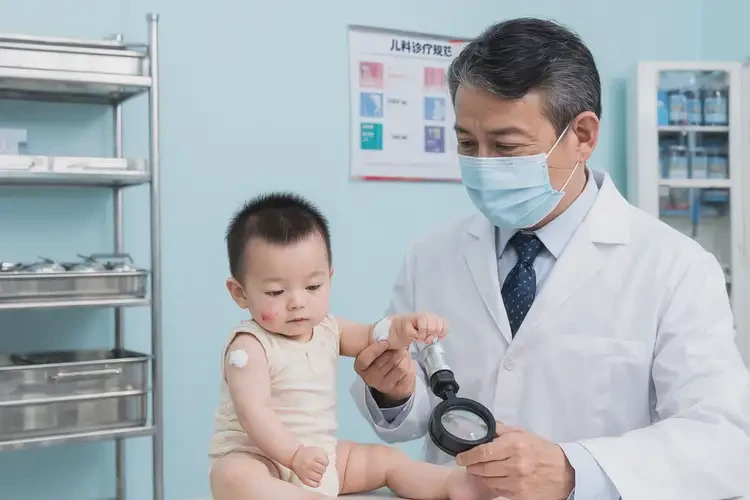 寶寶手臂上容易長濕疹不管它會自己痊愈嗎(圖2)