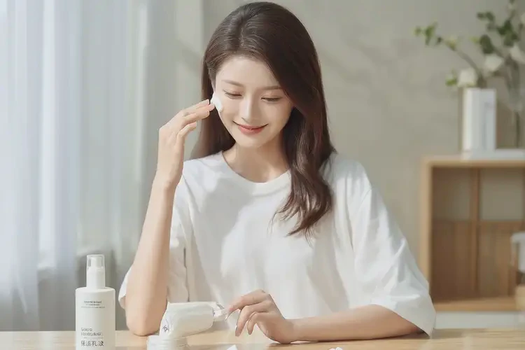 女生面部有濕疹不管它會自己好嗎(圖1)