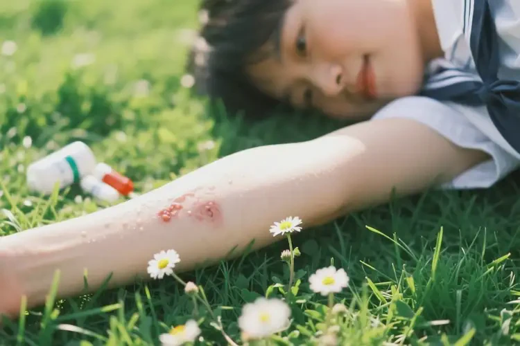 大学生手臂起湿疹能不能彻底自愈(图1)