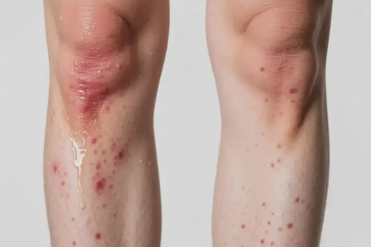 女人小腿容易長(zhǎng)濕疹可以徹底自愈嗎(圖3)