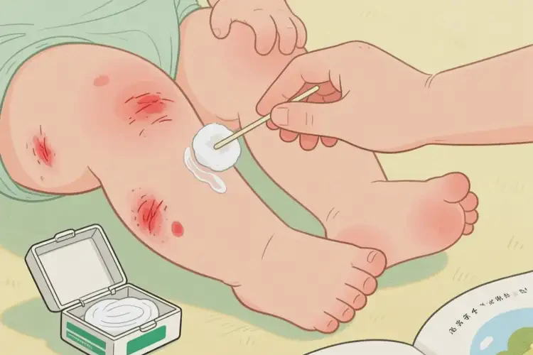 幼儿大腿经常长湿疹不管它会自己自愈吗(图3)