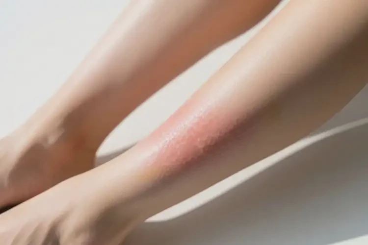 女人大腿上經(jīng)常長濕疹不管它會自己痊愈嗎(圖2)