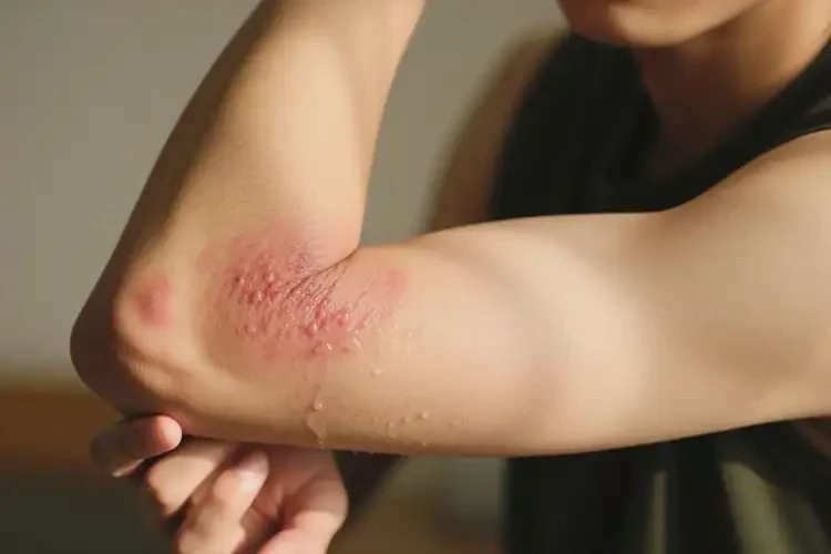 青年人手臂經(jīng)常長(zhǎng)濕疹不管它會(huì)自己好嗎(圖3)