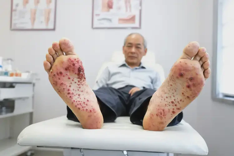 男人脚上偶尔起湿疹能不能彻底自愈(图4)